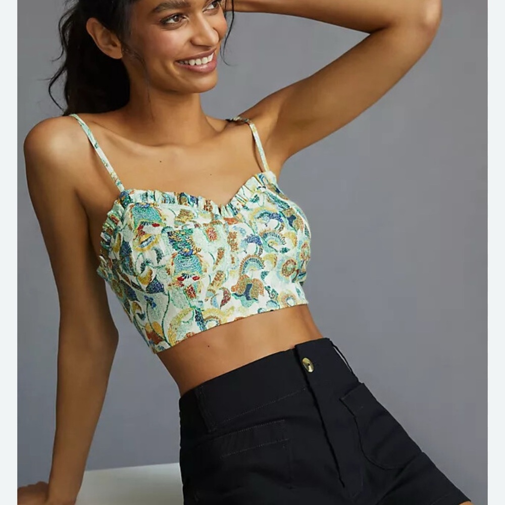 Anthropologie Multicolor Paisley Camisole *NWOT*